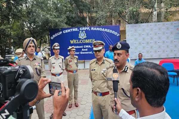 महानिदेशक एवं अध्यक्ष सीडब्ल्यूए के एनसीडीई, जीसी रंगारेड्डी दौरे की झलकियां